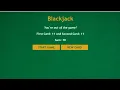 Speed Coding HTML CSS Javascript - Black Jack game