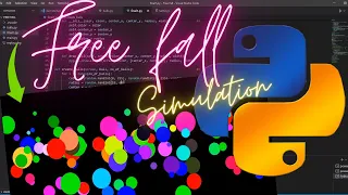 Python Tutorial on Free Fall Simulation