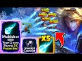 1 in a Million Odds God Roll Ezreal Multishot Jeweled Gauntlet Q Spam