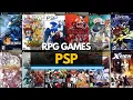 Top 60 BEST PSP RPG GAMES You Must Play