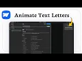 How to Build Split-Text Animations With Webflow GSAP 2026 Timeline Steps
