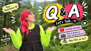 My Q&A Video😮🤔||Youtube income🤑|| Village horror experience🧟#qna #vlog #dailyroutine