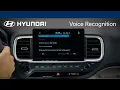 Voice Recognition Hyundai