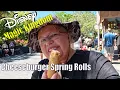 Disney Cheeseburger Spring Rolls Magic Kingdom Food