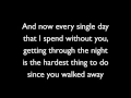 Never Should Have Let You Go - Simple Plan