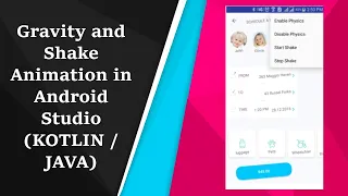Interface Animation in Android Studio