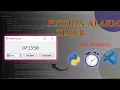 How to Build a Python Alarm Clock with PyQt5 Step-by-Step