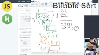 Easy Sorting Bubble Sort Hackerrank javascript sorting
