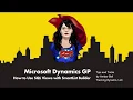 Microsoft Dynamics GP - How to Use SQL Views with SmartList Builder