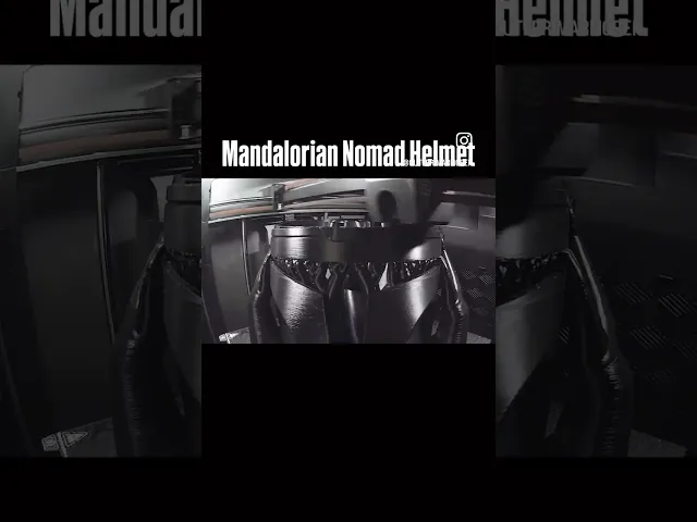 Mandalorian Nomad Helmet - Digital STL File Only video thumbnail
