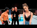 UFC 4 Bruce Lee vs Natalie Roush EA Sports UFC 4