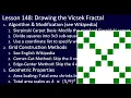 Python Challenge for ALL Lesson 148 Drawing the Vicsek Fractal