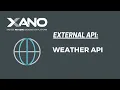 External APIs Weather API