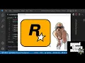 Rockstar Games Logo Drawing Using Python Turtle Python For Beginners GTA Game RockstarGames