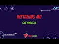 Installing the Mu Python editor on MacOS