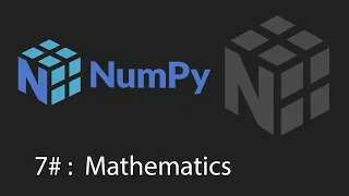 Python Numpy Tutorial - 7