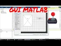How to create GUI interface Matlab Tutorial GUI MATLAB PART 1