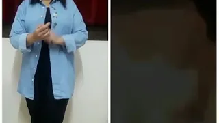 اوبريت اليوم الثالث بلغه الاشاره  بسنت عادل   دندنها