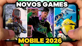 SAIU NOVOS JOGOS INCRÍVEIS PARA ANDROID 2026