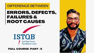 Errors vs Defects vs Failures vs Root Causes Difference between Defect and Bug in Software Testing