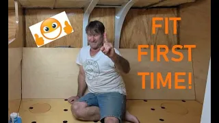 Building my steel sailing yacht Ep.89 Saloon seat Tops FINISHED ✔ & backs!