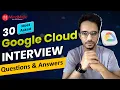 GCP Interview Questions 2026 Google Cloud Interview Questions and Answers
