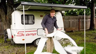 How I Modernized My 13ft Scamp Trailer - 3 Must-See Upgrades
