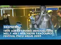 Download Lagu Tren Aura Farming Menggelegar, Melly Mike Hebohkan Panggung Festival Pacu Jalur 2025