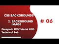 CSS Backgrounds 2 Background-image