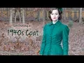 Making an Emerald Green 1940s Coat