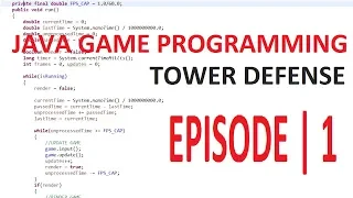 Java Game Programming Tower Defense 01