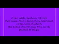 Download Lagu Sarah Jessica Parker, Come Little Children Lyrics