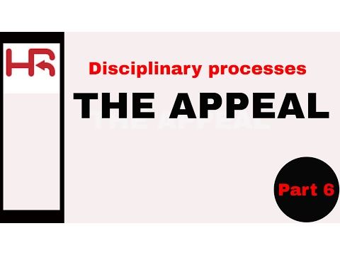 Download MP3 Disciplinary Processes, Part 6: the appeal