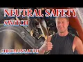HOW TO Know if your Transmission Neutral Safety Switch is bad Chevrolet 1996 to 2003 Silverado