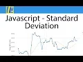 Javascipt Standard Deviation
