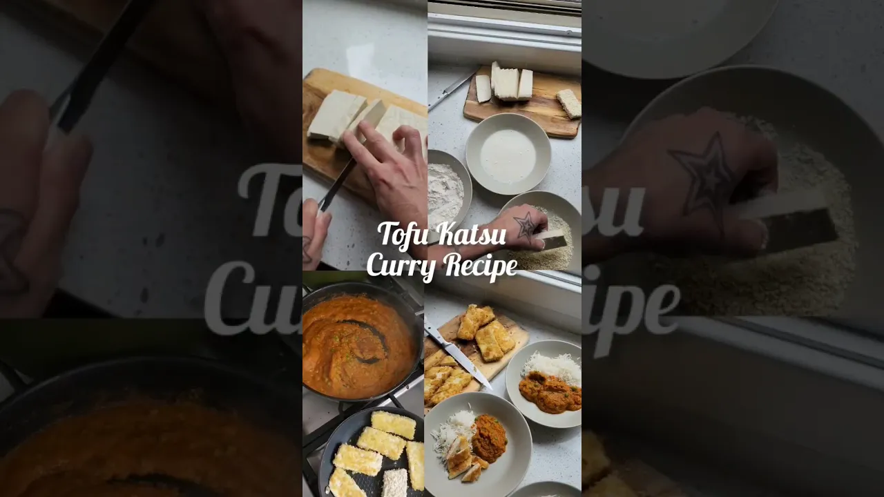 Tofu Katsu Curry Review #veganfood #vegansofaustralia #veganrecipes #tofu