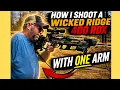 How I Shoot A Wicked Ridge RDX 400 With One Arm