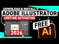 How to Download Adobe illustrator FREE in PC Laptop Adobe illustrator Free Download