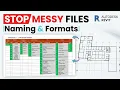 Apply BIM Execution Plan BEP in Autodesk Revit Naming File Formats BIM Workflow