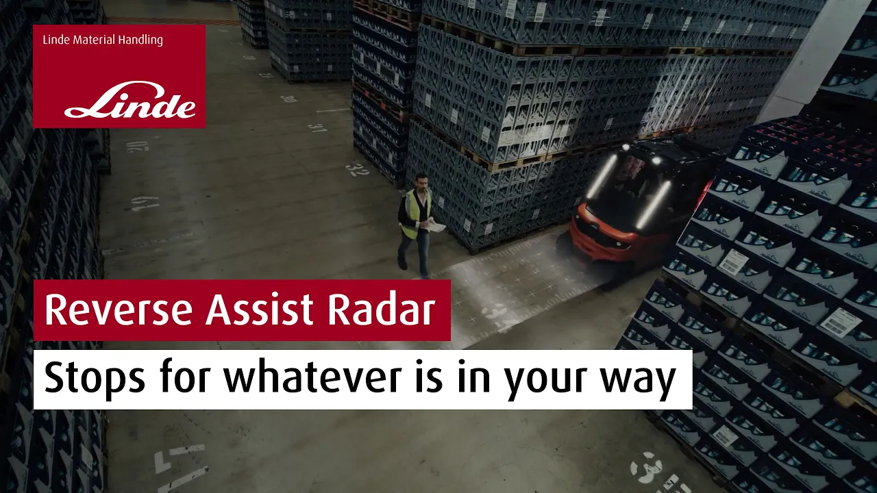 Linde Material Handling 3D animation demo video