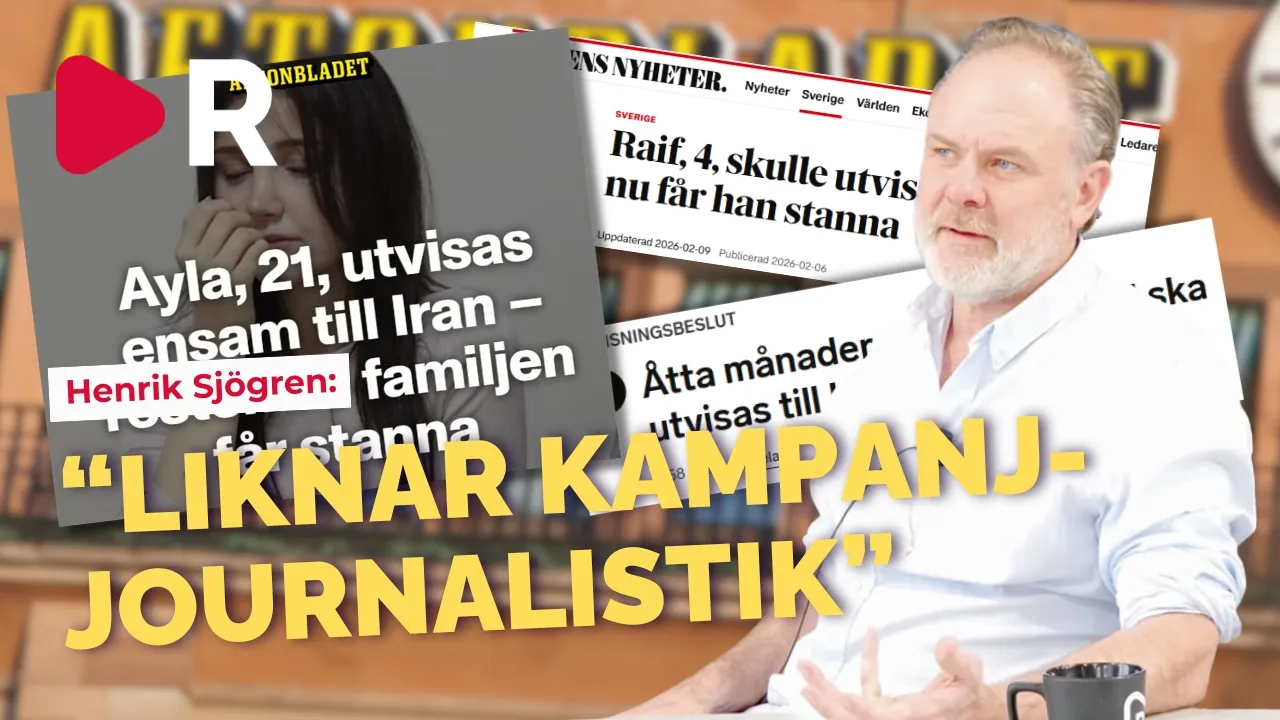 Henrik Sjögren: Utvisningsreportagen Är Som En Mediakampanj