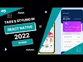 React native tutorial in hindi View Text ScrollView SafeAreaView Styling Tags GeekofGeeks