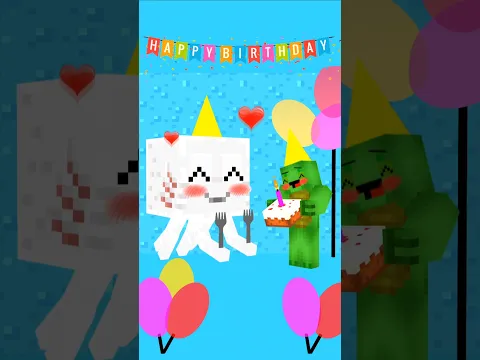 MAIZEN: JJ and Mikey GREED VS LOVE 2 (HAPPY GHAST PART 1)