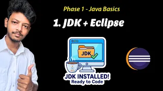 1 Eclipse IDE JDK Setup Hello World Program Phase 1 - Java Basics N Verse