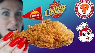 I Ranked Every Fast Food Spicy Fried Chicken 🍗 So You Don't Have To