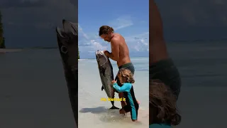 ALONE in Remote Micronesia.. and loving it! 🎣  #travel #sailing #spearfishing