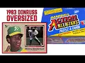 1983 Donruss Action All-Stars Baseball Box OVERSIZED CARDS