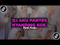 Download Lagu DJ Aku Pantes Nyanding Koe - Virall Tiktok || Nabih ikoo ft Ferdi Fvnky