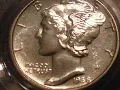 1938 Mercury Dime - Worth 200