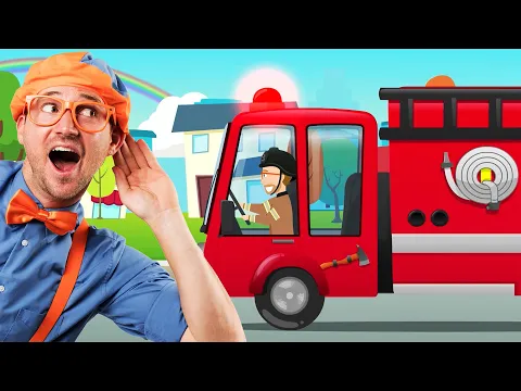 Download MP3 FIRE TRUCK Song! | Educational Songs For Kids